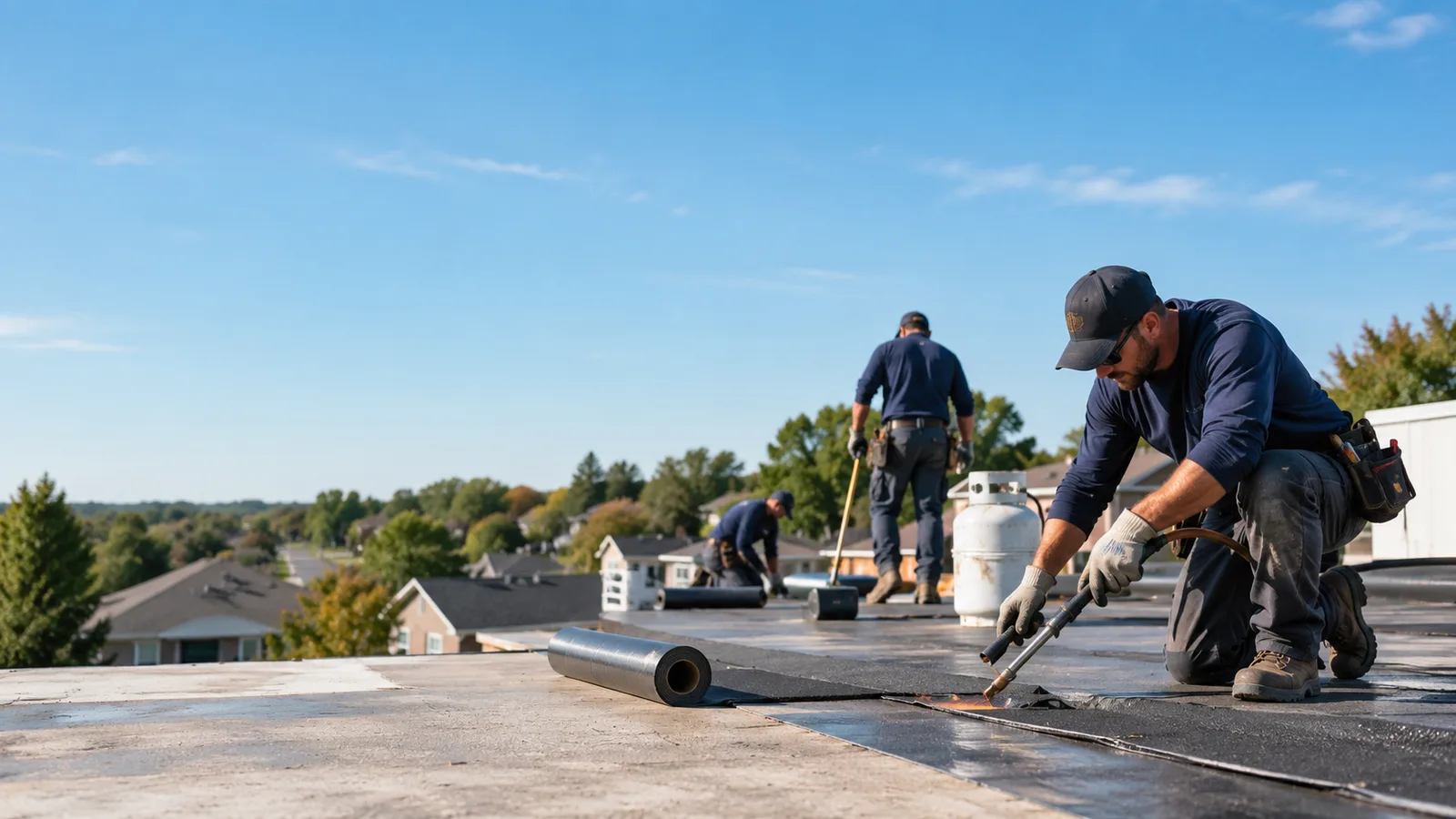 Flat Roof Leak Repair providers in Flasher, ND