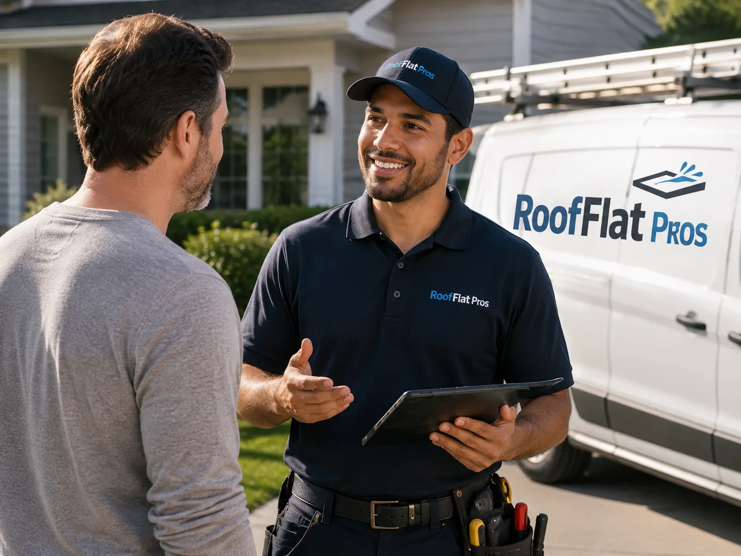 Flat Roof Leak Repair Flasher, ND common questions